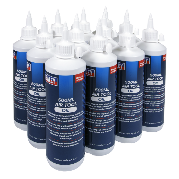 Air Tool Oil 500ml - Pack of 12 | ATO/500