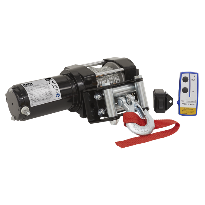 ATV Winch 1000kg Line Pull 12V | ATV1000W
