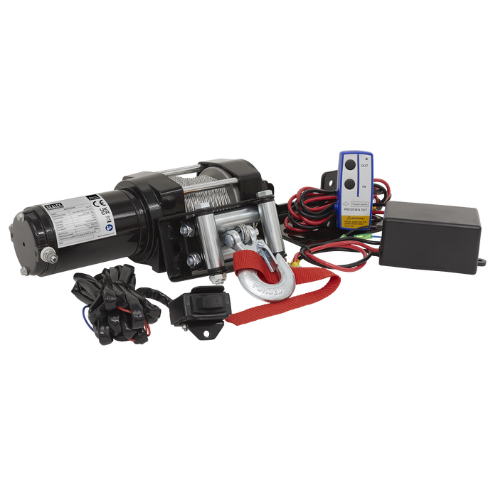 ATV Winch 1000kg Line Pull 12V | ATV1000W