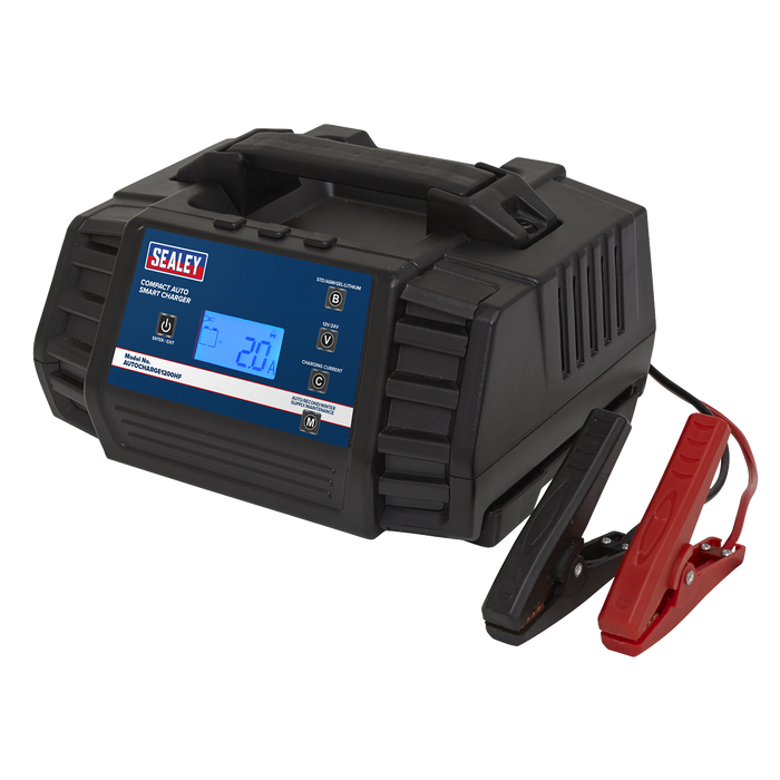 12/24V Compact Auto Smart Charger & Maintainer 12A | AUTOCHARGE1200HF