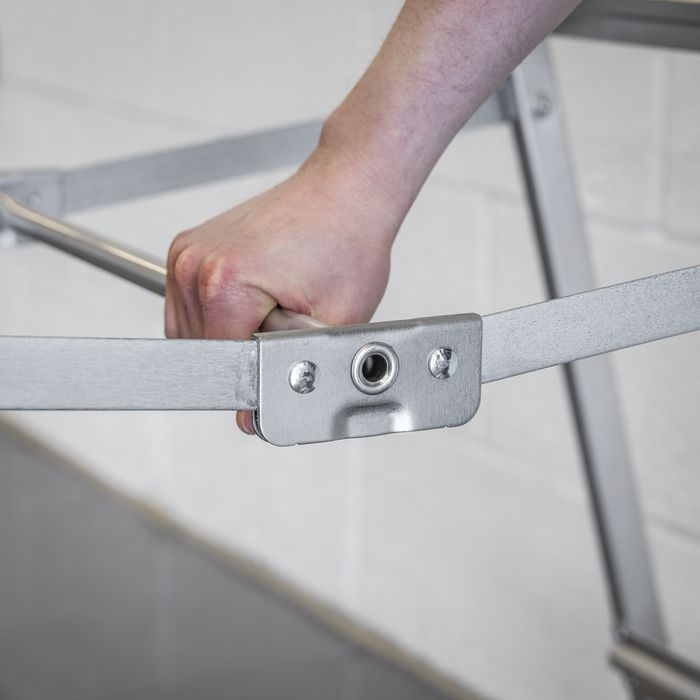 Industrial Step Ladder 8-Tread Aluminium - EN 131 | AXL8
