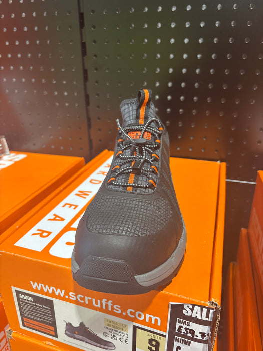 Scruffs Argon Safety Trainers Black | T54973