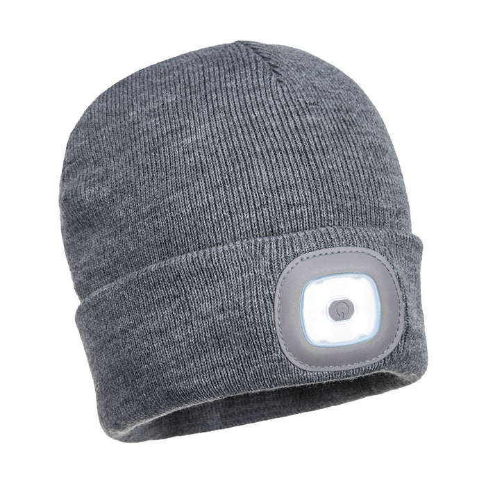 Portwest Beanie USB Rechargeable LED Headlight | B029