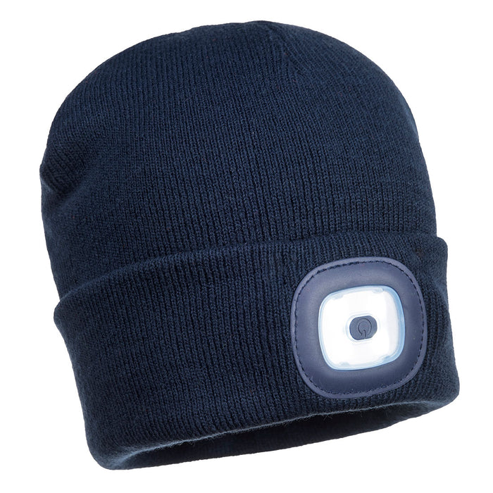 Portwest Beanie USB Rechargeable LED Headlight | B029