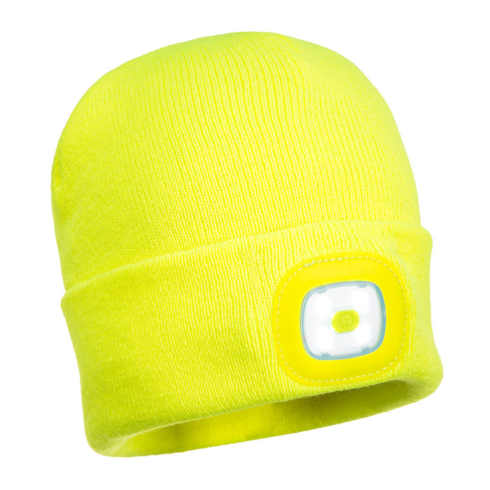 Portwest Beanie USB Rechargeable LED Headlight | B029