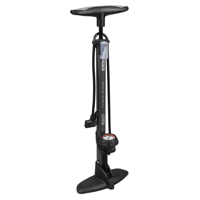 Track Pump with Dial Type Pressure Gauge | BC110