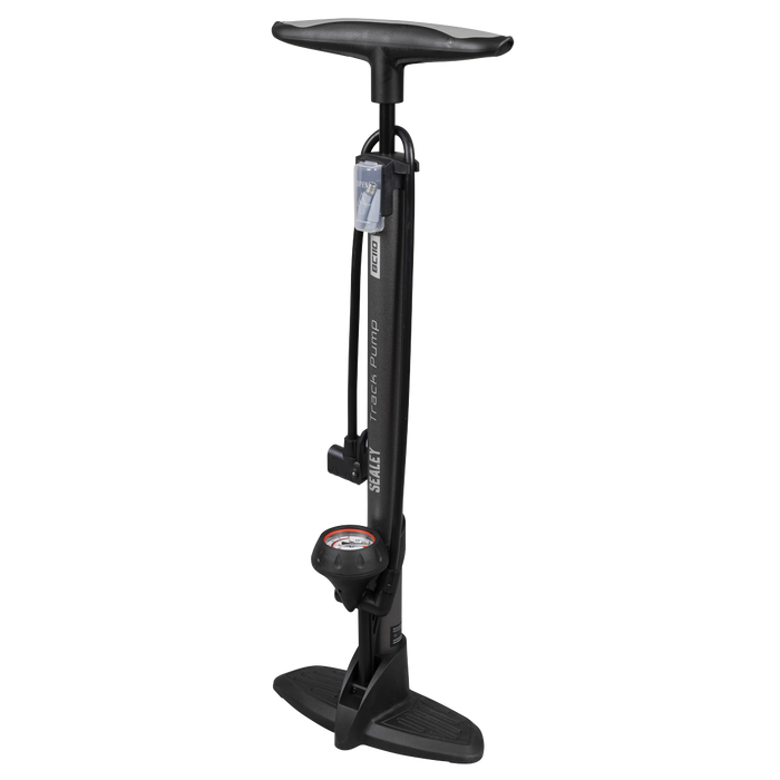 Track Pump with Dial Type Pressure Gauge | BC110