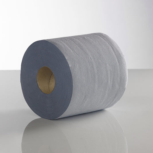 6 Pack of Blue Roll 120 Metre LE Centrefeed