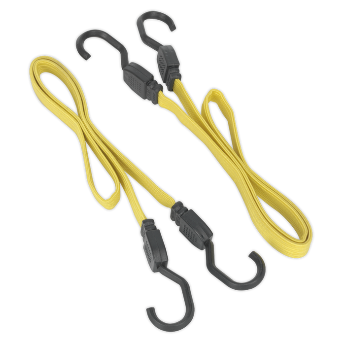 Flat Bungee Cord Set 910mm 2pc | BCS18