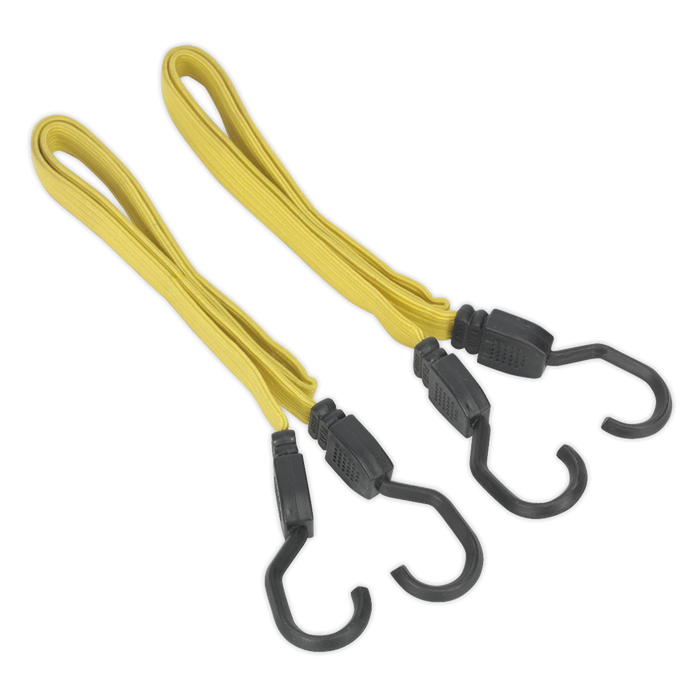Flat Bungee Cord Set 910mm 2pc | BCS18