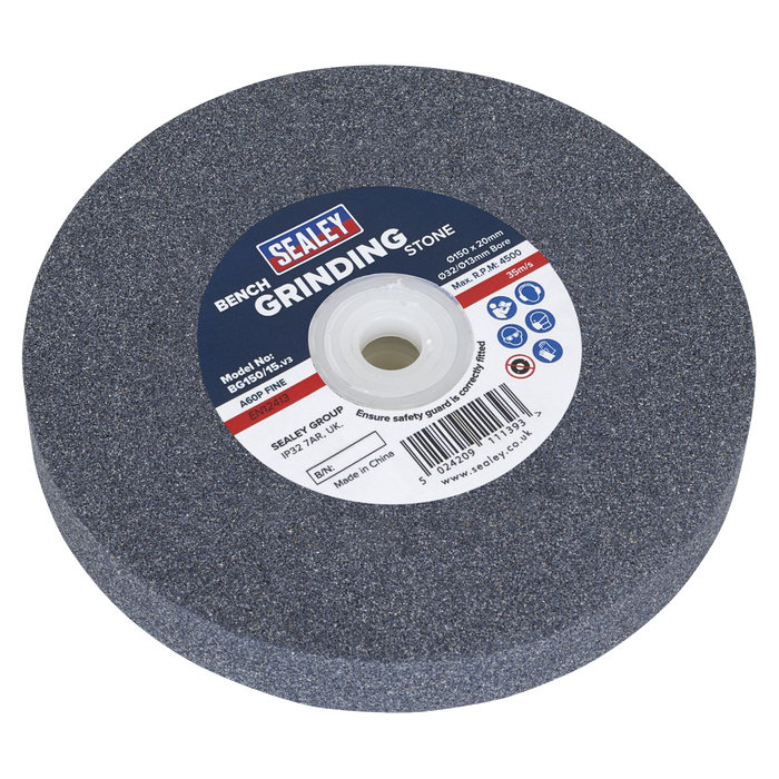 150 x 20mm Grinding Stone 32(13)mm Bore - A60P Fine | BG150/15