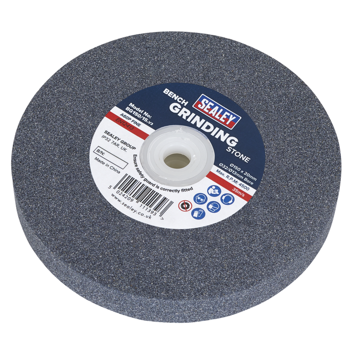 150 x 20mm Grinding Stone 32(13)mm Bore - A60P Fine | BG150/15