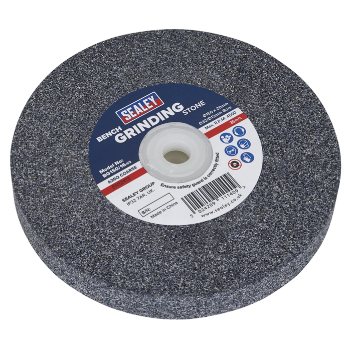 150 x 20mm Grinding Stone 32(13)mm Bore - A36Q Coarse | BG150/16