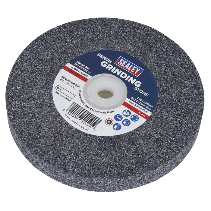 150 x 20mm Grinding Stone 32(13)mm Bore - A36Q Coarse | BG150/16