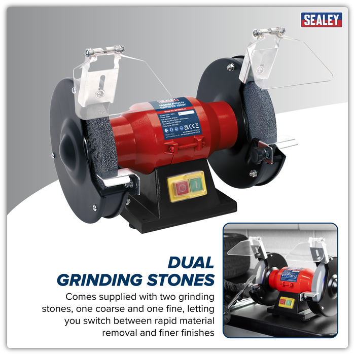 150mm Bench Grinder 150W/230V | BG150CX