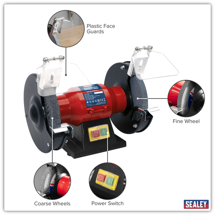 150mm Bench Grinder 150W/230V | BG150CX