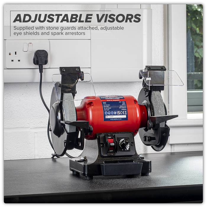 150mm Bench Grinder with Variable Speed 250W/230V | BG150WVS