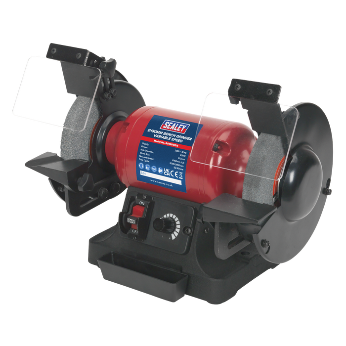 150mm Bench Grinder with Variable Speed 250W/230V | BG150WVS