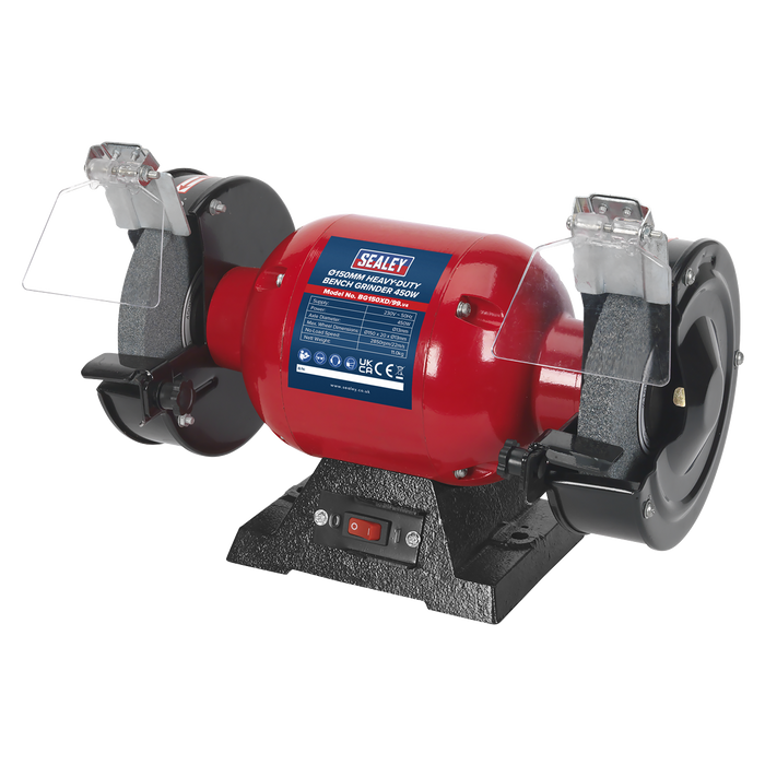 150mm Heavy-Duty Bench Grinder 450W/230V | BG150XD/99