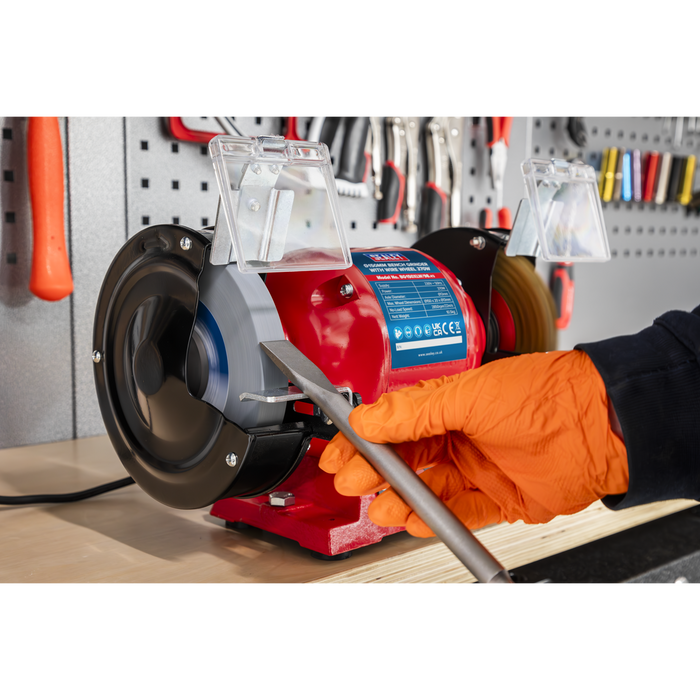 150mm Bench Grinder with Wire Wheel 370W/230V | BG150XLW/98