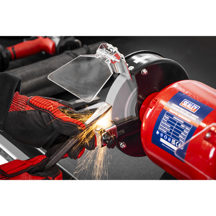 150mm Heavy-Duty Bench Grinder with Wire Wheel 450W/230V | BG150XW/99