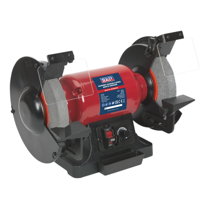 200mm Bench Grinder with Variable Speed 550W/230V | BG200WVS