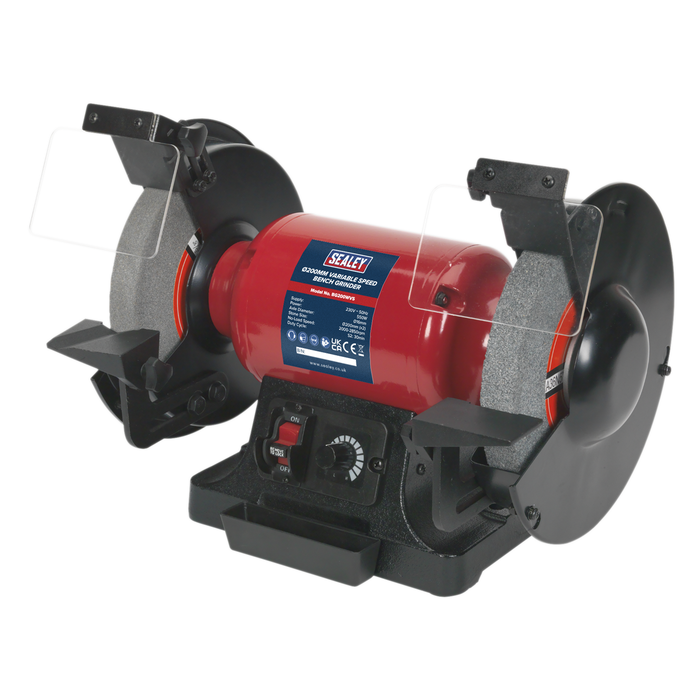 200mm Bench Grinder with Variable Speed 550W/230V | BG200WVS