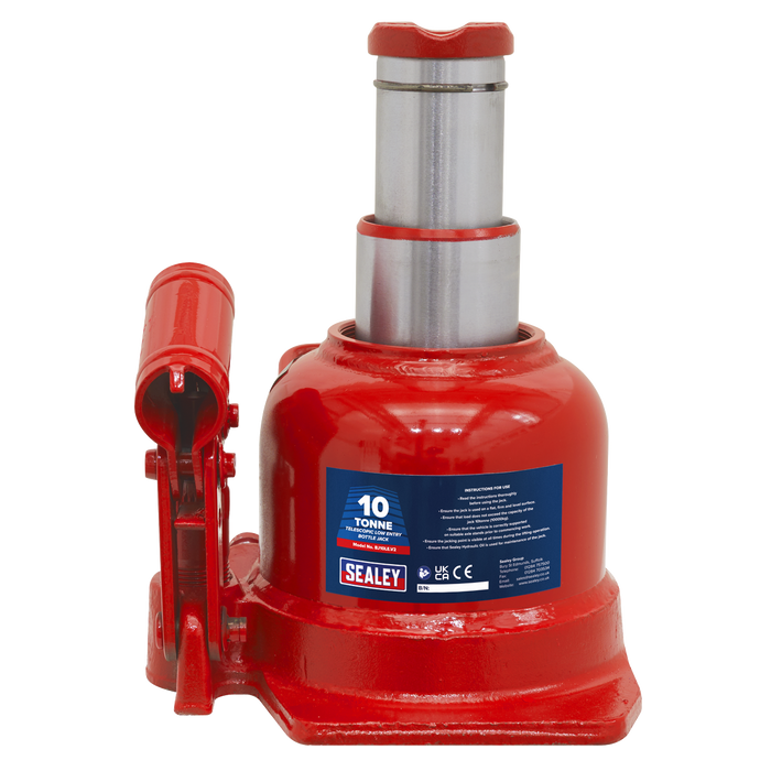 Low Profile Telescopic Bottle Jack 10 Tonne | BJ10LE