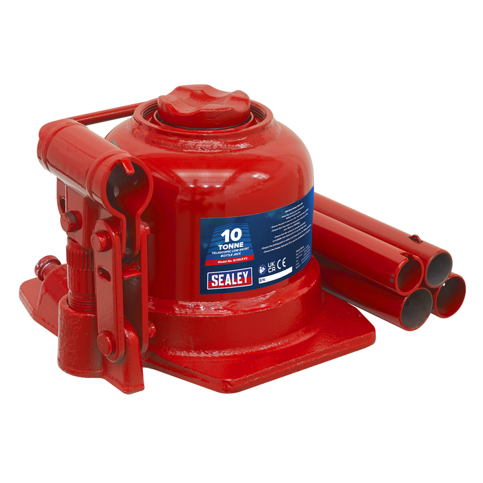 Low Profile Telescopic Bottle Jack 10 Tonne | BJ10LE