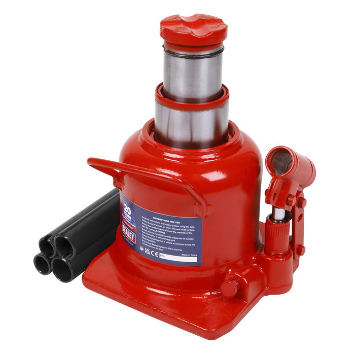 Low Profile Telescopic Bottle Jack 20 Tonne | BJ20LE