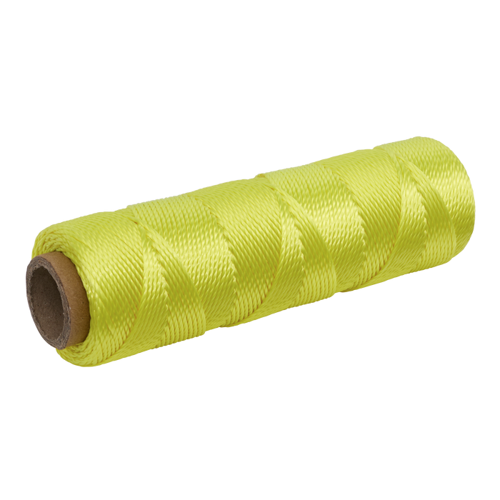 Braided Nylon Brick Line 76m - Yellow | BLY1