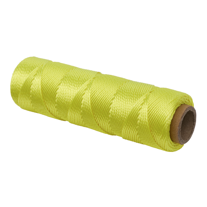 Braided Nylon Brick Line 76m - Yellow | BLY1