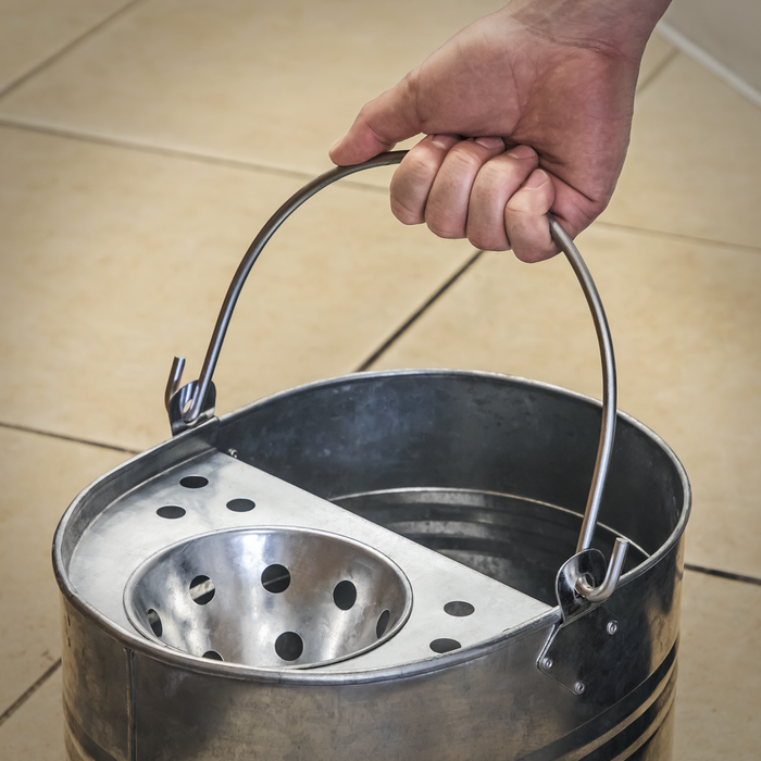 Mop Bucket 13L - Galvanized | BM08