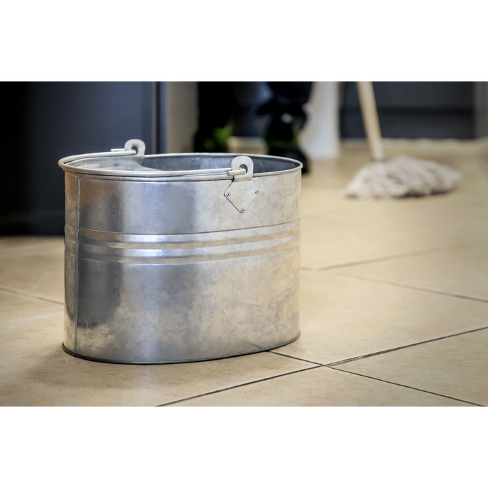 Mop Bucket 13L - Galvanized | BM08