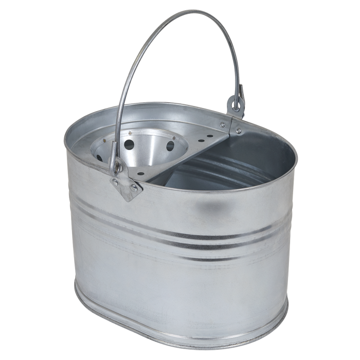 Mop Bucket 13L - Galvanized | BM08