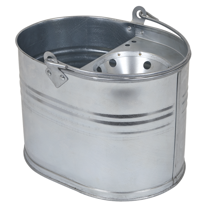 Mop Bucket 13L - Galvanized | BM08