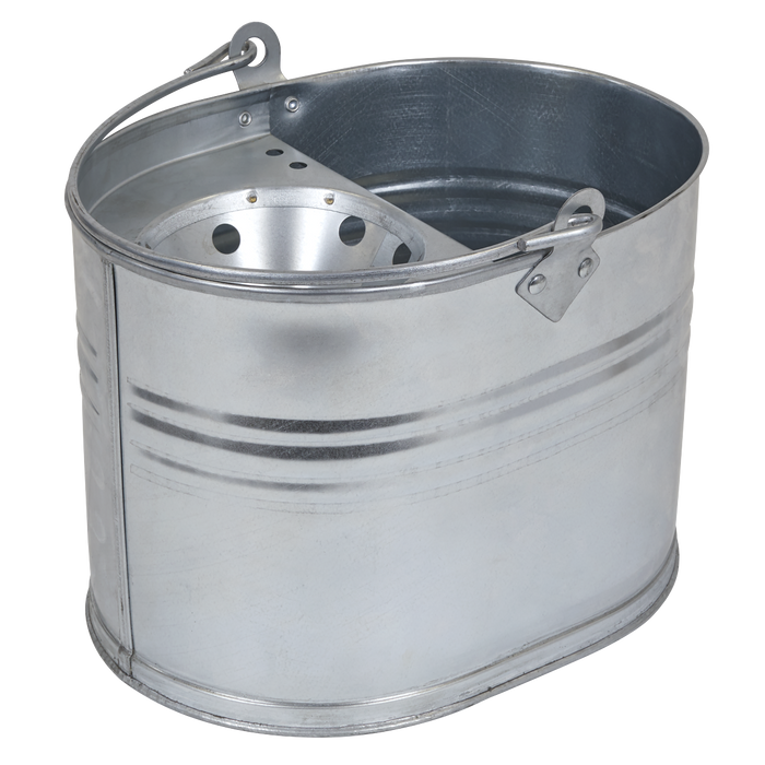 Mop Bucket 13L - Galvanized | BM08