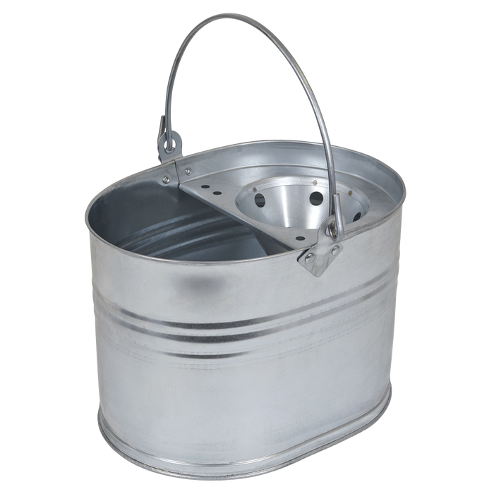 Mop Bucket 13L - Galvanized | BM08