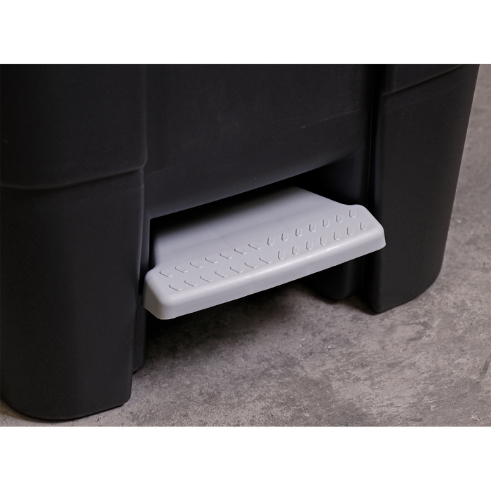 Refuse/Wheelie Bin with Foot Pedal 100L - Black | BM100P