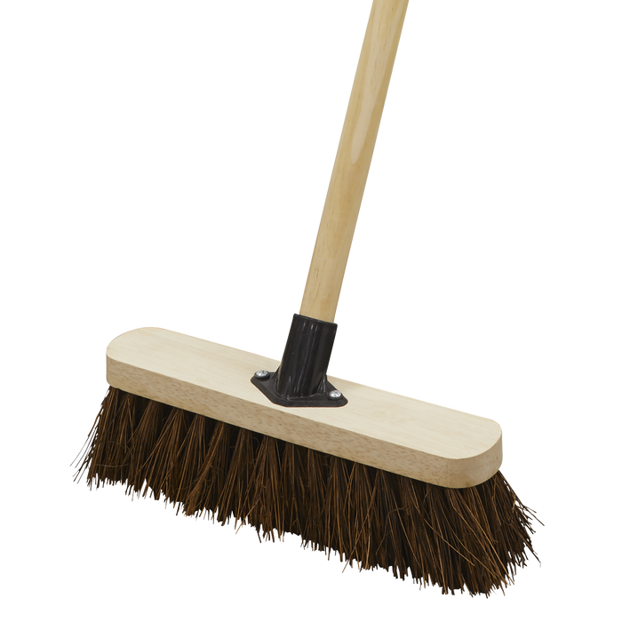 Stiff/Hard Bristle Broom 12"(300mm) | BM12H