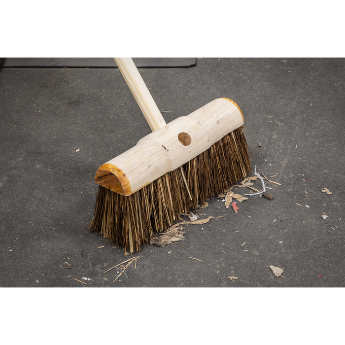 Stiff/Hard Bristle Broom 13"(325mm) | BM13HX