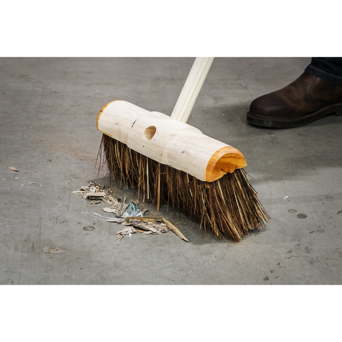 Stiff/Hard Bristle Broom 13"(325mm) | BM13HX