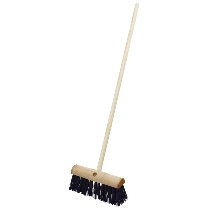 Stiff/Hard Bristle Yard Broom 13"(325mm) | BM13H