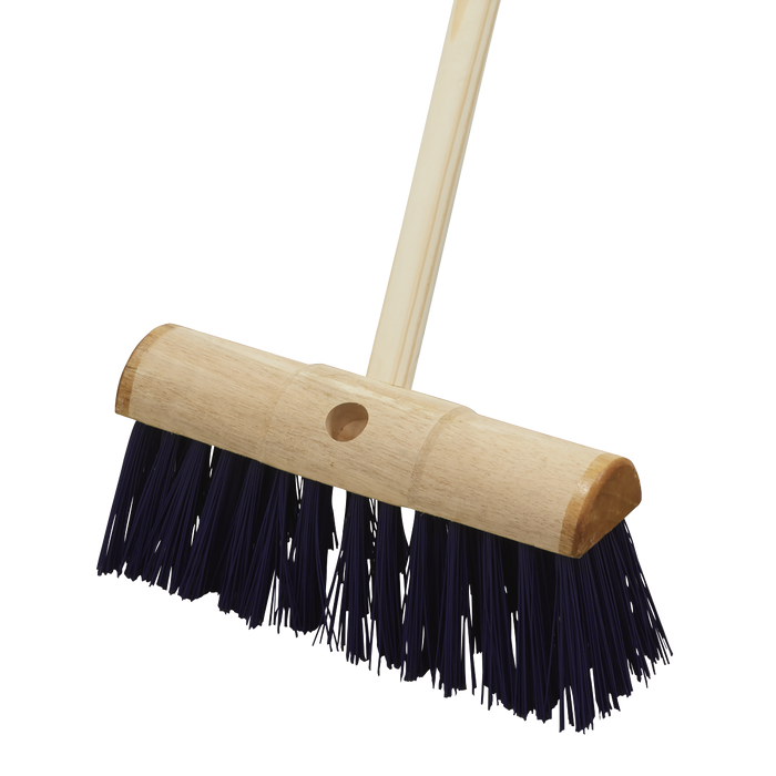 Stiff/Hard Bristle Yard Broom 13"(325mm) | BM13H