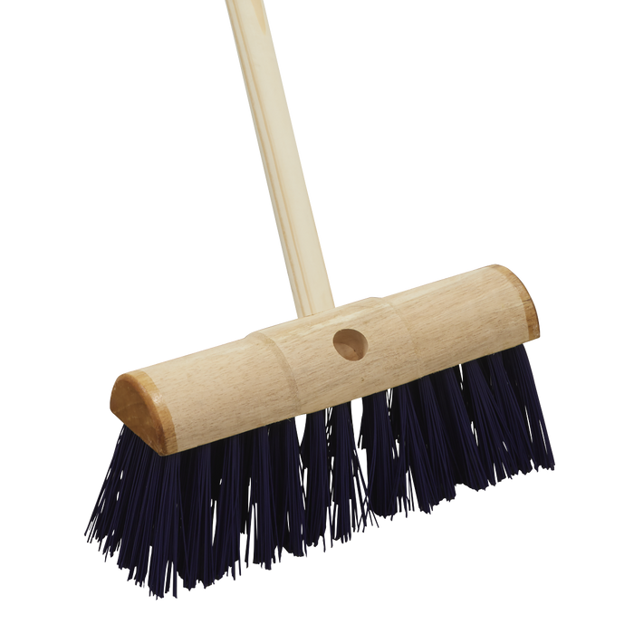 Stiff/Hard Bristle Yard Broom 13"(325mm) | BM13H