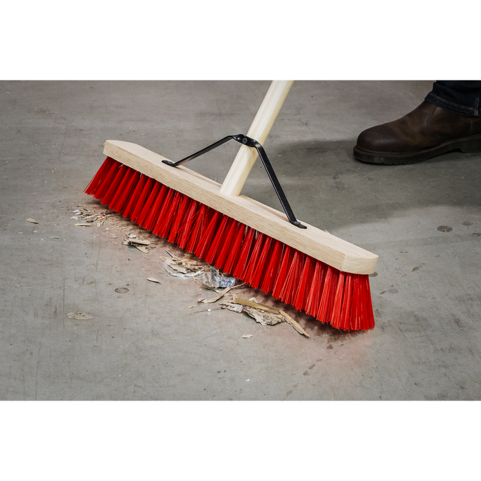 PVC Bristle Broom 24"(610mm) | BM16P
