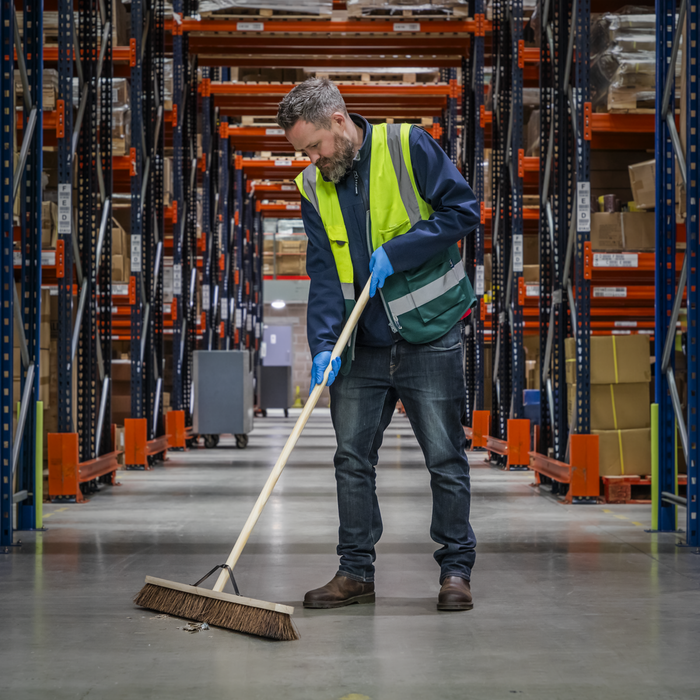 Stiff/Hard Bristle Broom 36"(900mm) | BM36H
