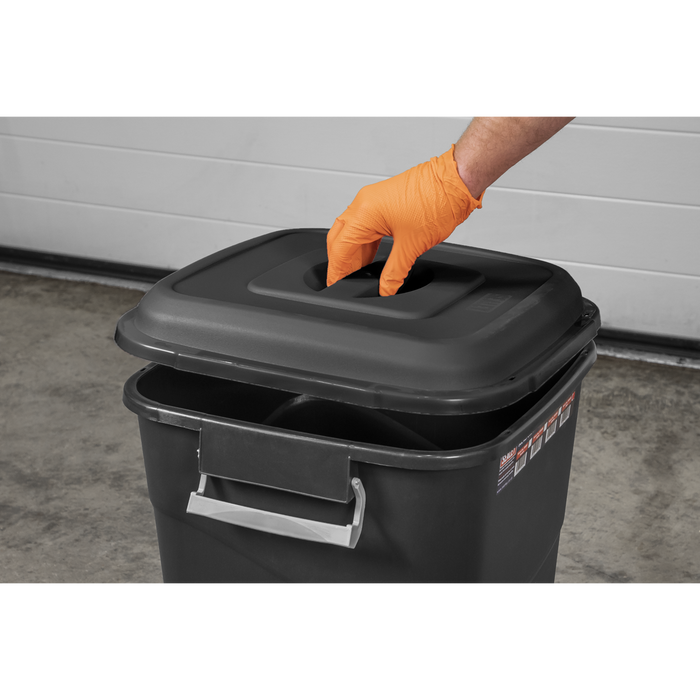 Refuse/Storage Bin 50L - Black | BM50