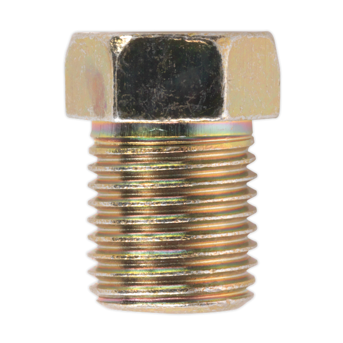 Brake Pipe Nut Full Thread Male M10 x 1mm - Pack of 25 | BN10100FT