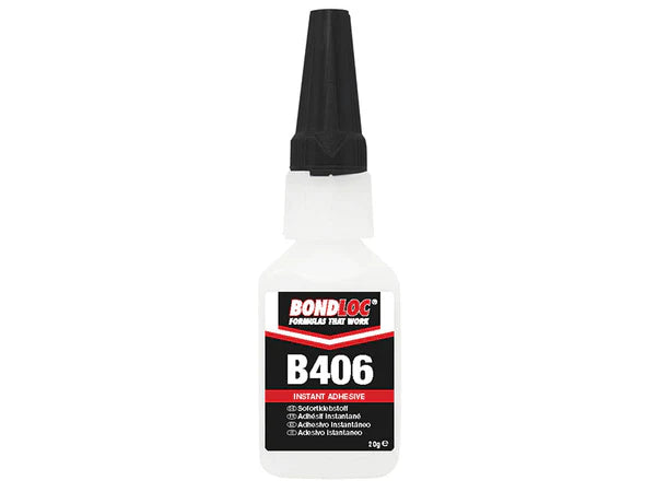 Bondloc Cyanoacrylate Adhesive Super Glue Bonding Agent 20g | B406